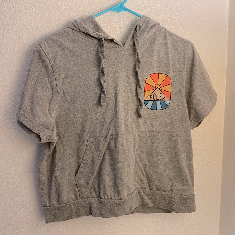 Poler Outdoor Stuff short sleeve top with hood